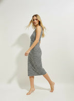 The Maritime Muse Midi Dress